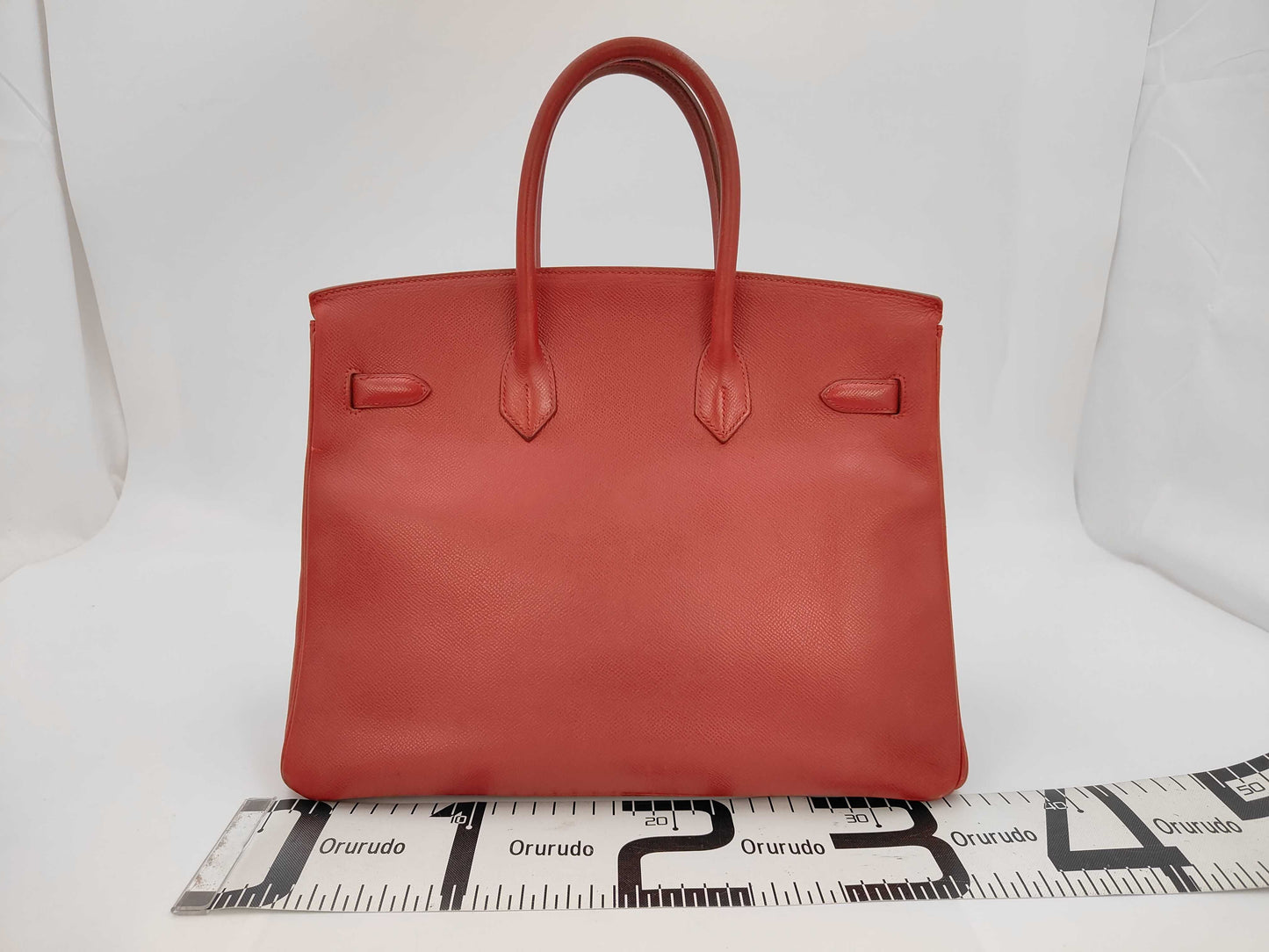 HERMES Jewelry Hermes Birkin 35 Z Stamp 1996 Key Padlock Cloche Handbag