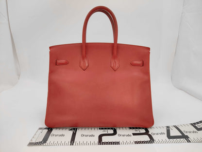 HERMES Jewelry Hermes Birkin 35 Z Stamp 1996 Key Padlock Cloche Handbag