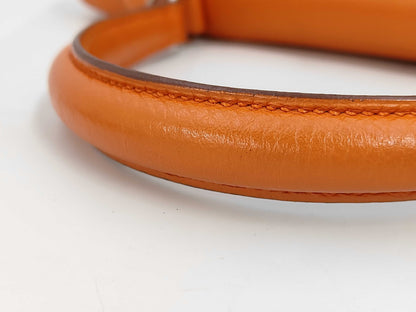 HERMES Jewelry Hermes Kelly 32 □G Stamp 2003 Strap Key Cadena Crochet Handbag