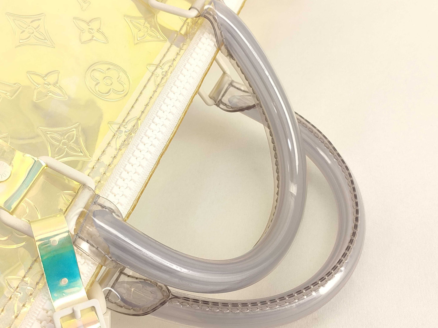 LOUIS VUITTON LV Keepall Bandouliere Prism Boston Bag