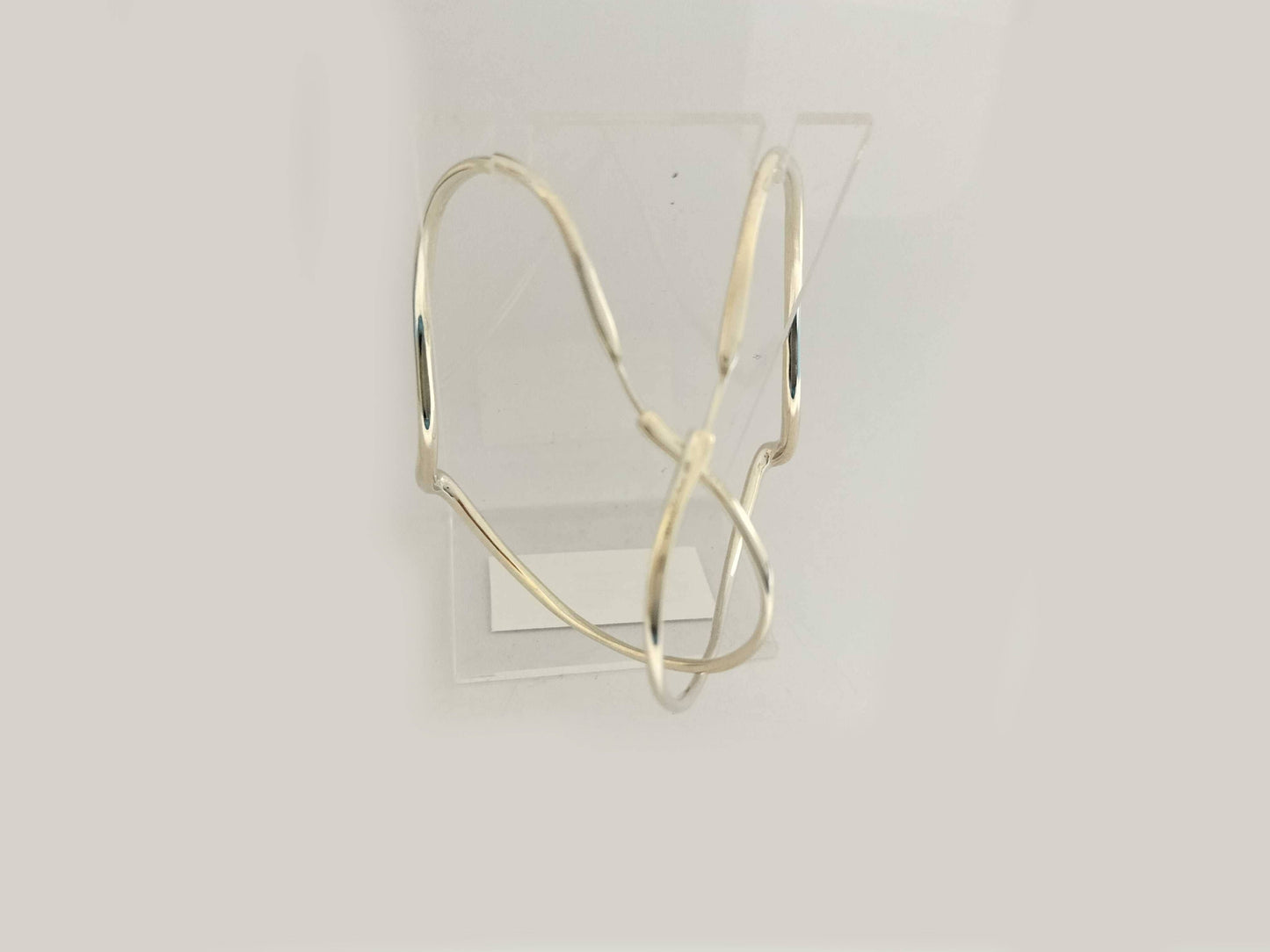 Tiffany & Co. Open Heart Tiffany & Co. Elsa Peretti Open Heart Hoop Earrings, Large Earrings