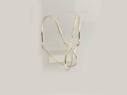 Tiffany & Co. Open Heart Tiffany & Co. Elsa Peretti Open Heart Hoop Earrings, Large Earrings