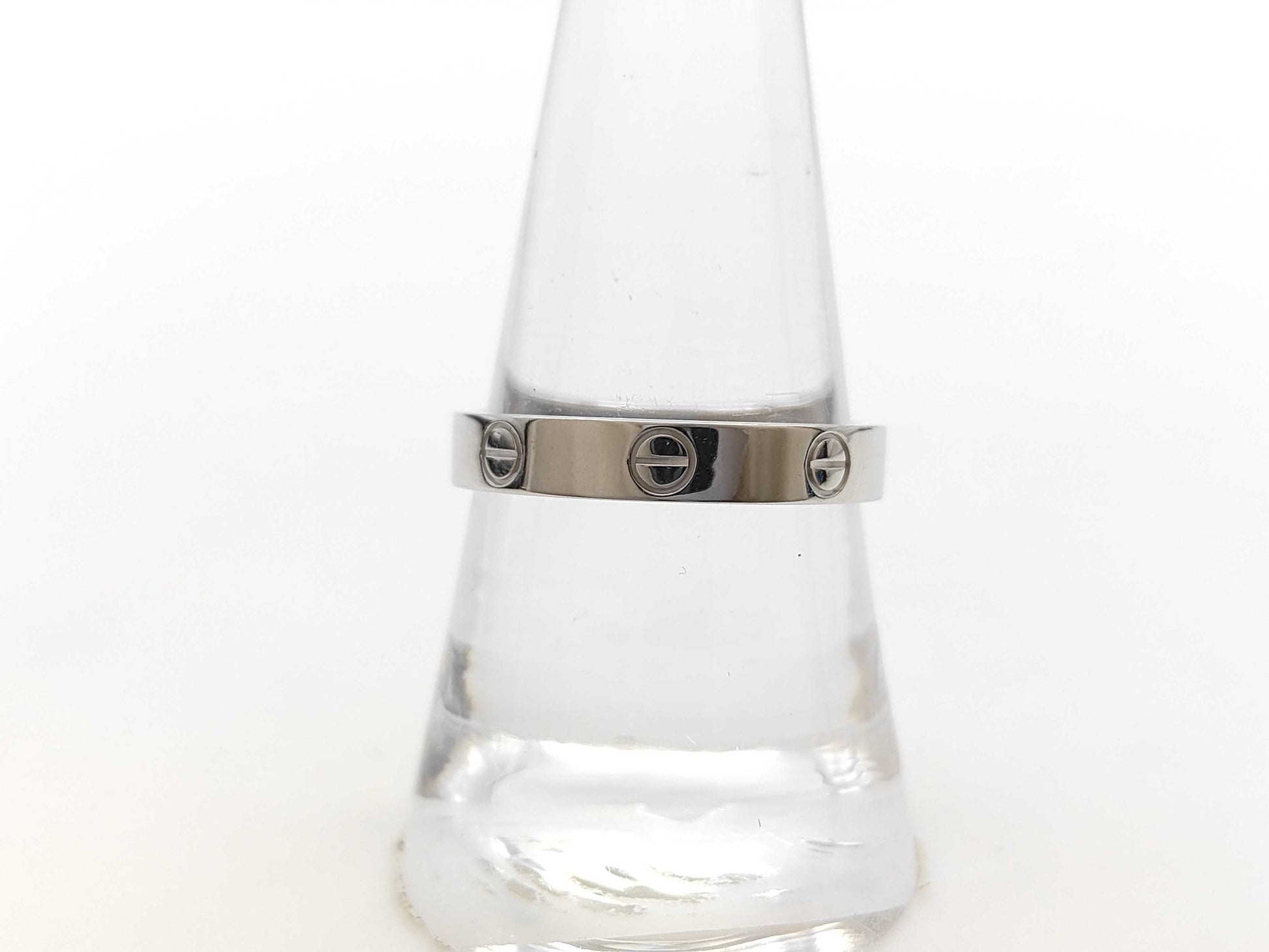 Cartier Mini Love #59 WG 750 3.8g Ring 