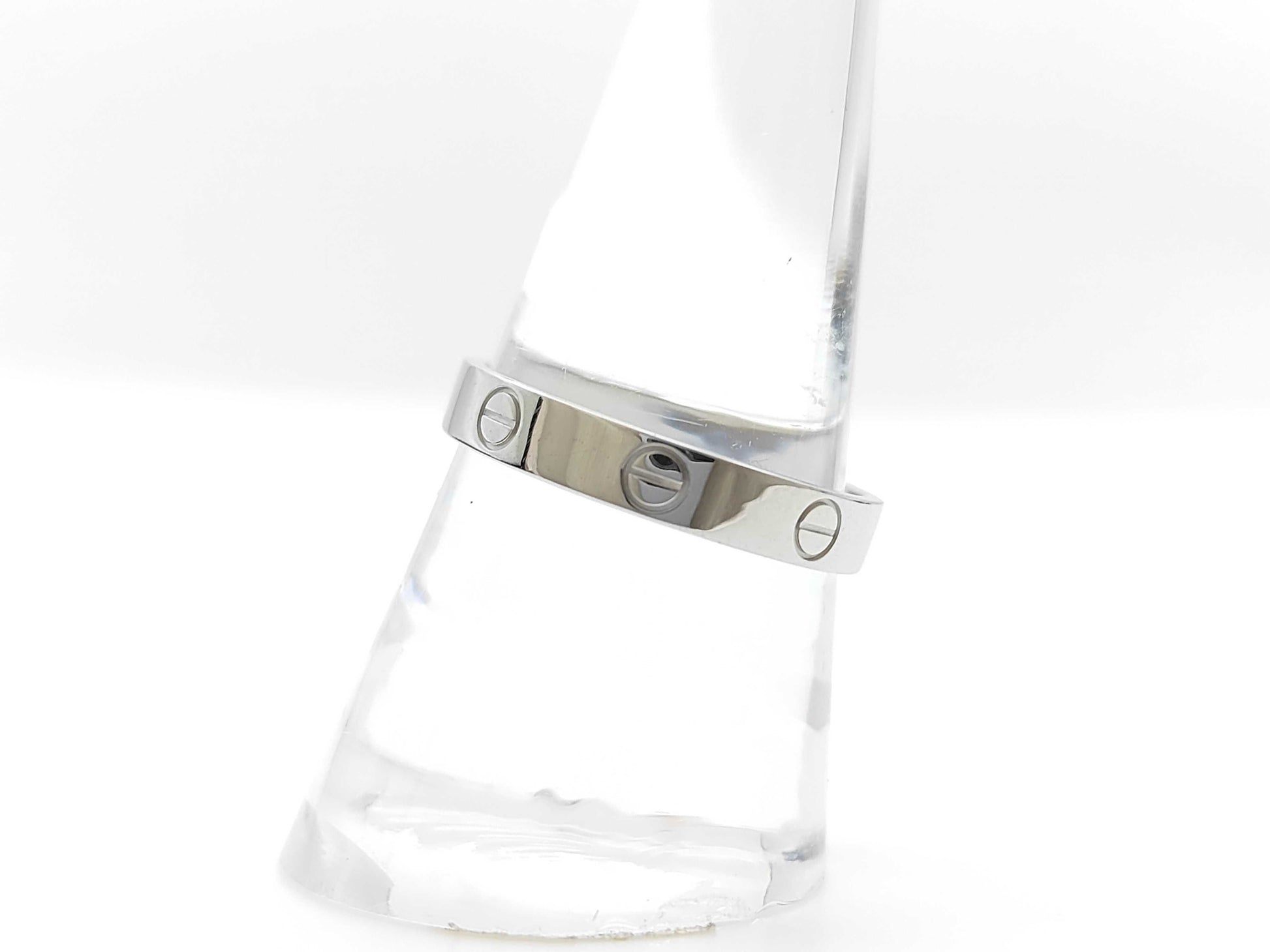 Cartier Mini Love #59 WG 750 3.8g Ring 