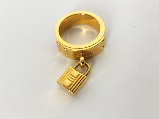 HERMES HERMES Scarf Ring Tie Clip/Cufflinks