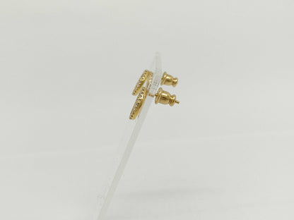 FENDI FENDI GP F is Fendi Gold Earrings