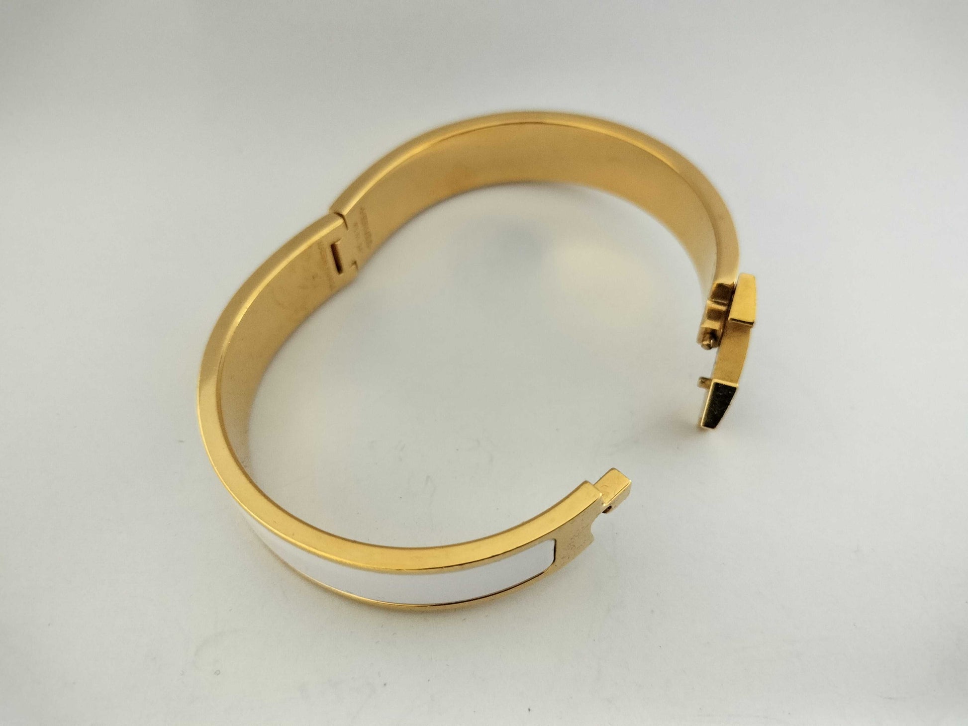 HERMES HERMES Click H Fan Bangle Bracelet/Bangle