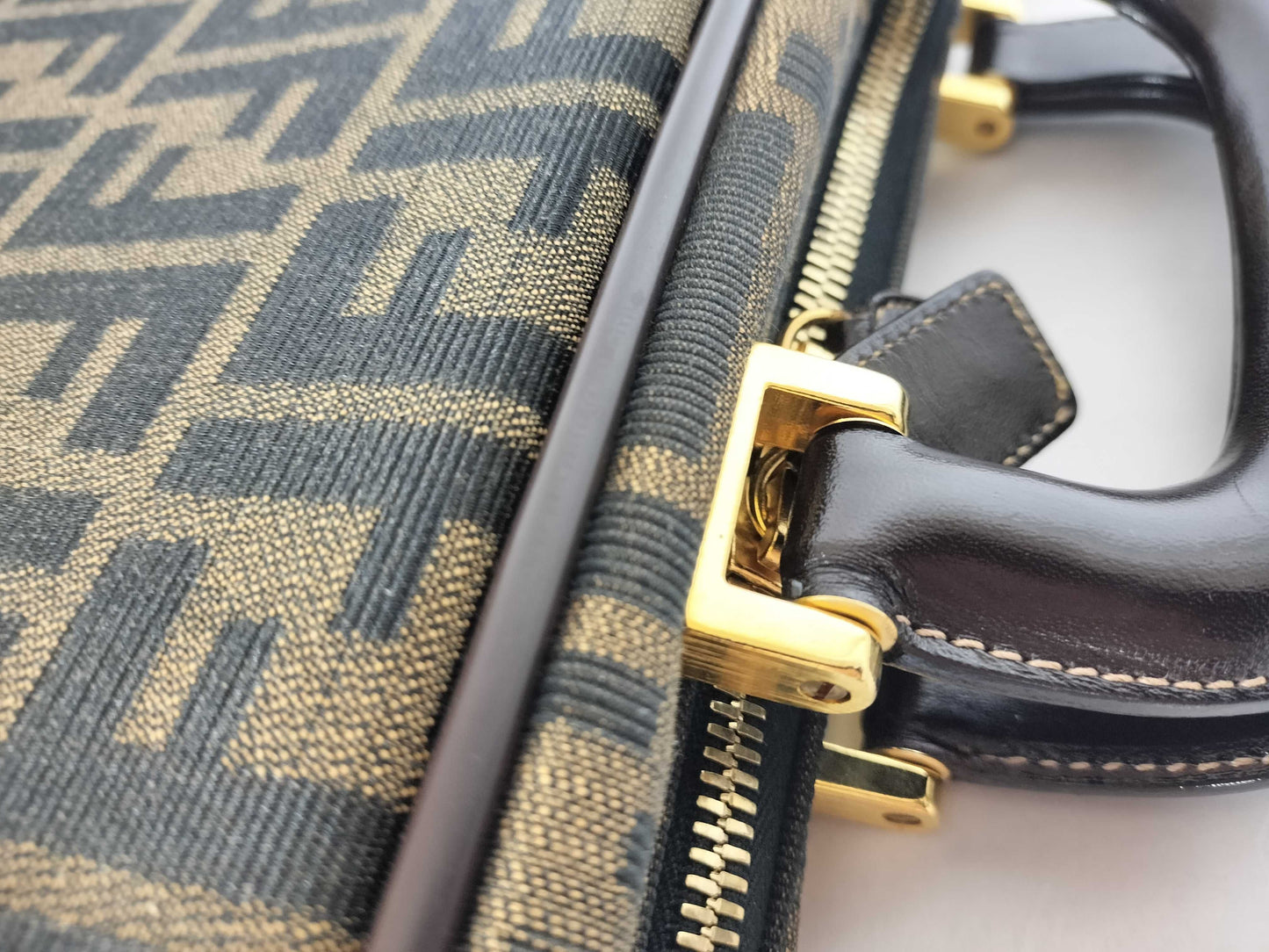 FENDI Zucca pattern FENDI business bag Zucca canvas business bag