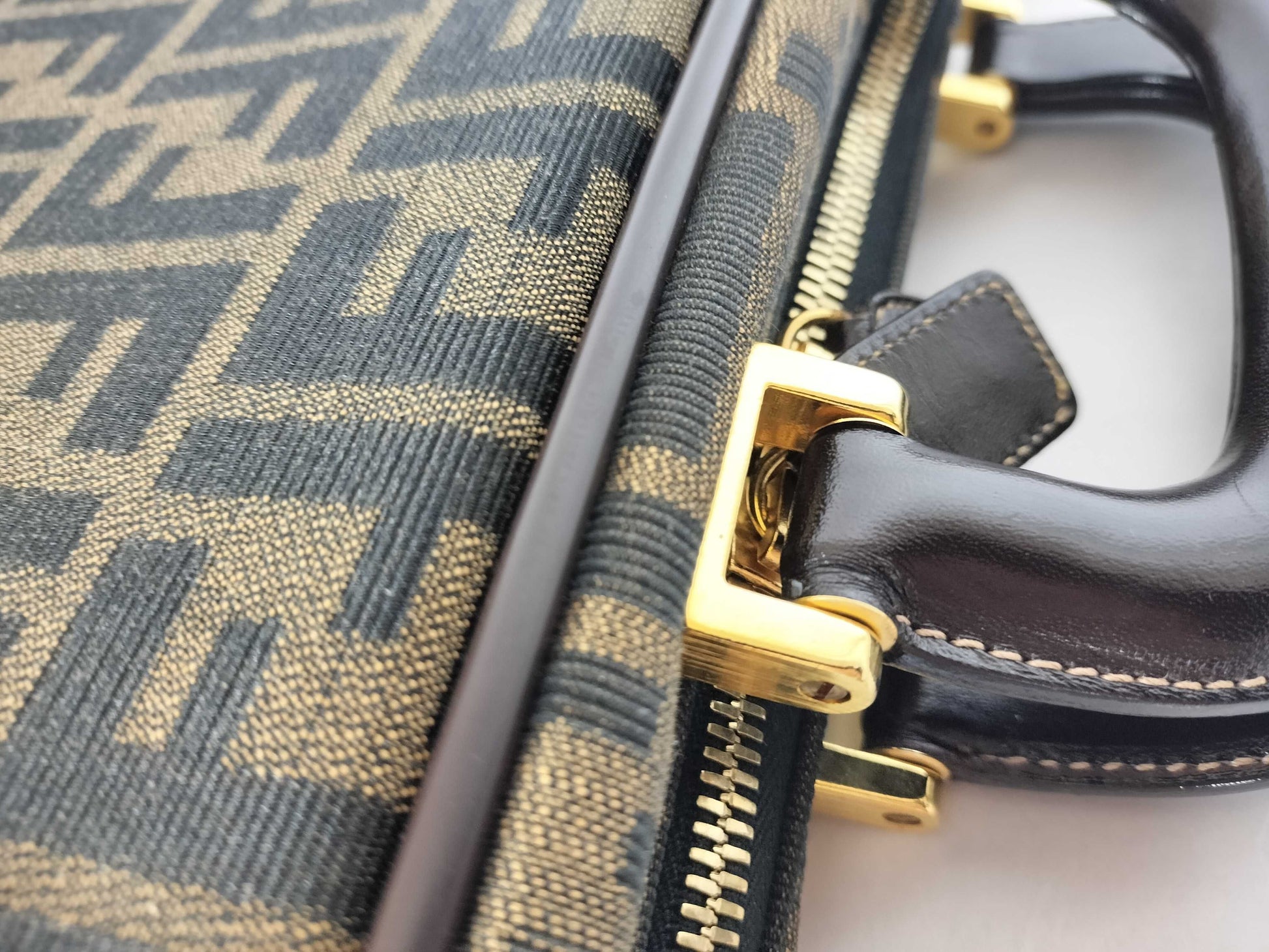 FENDI Zucca pattern FENDI business bag Zucca canvas business bag