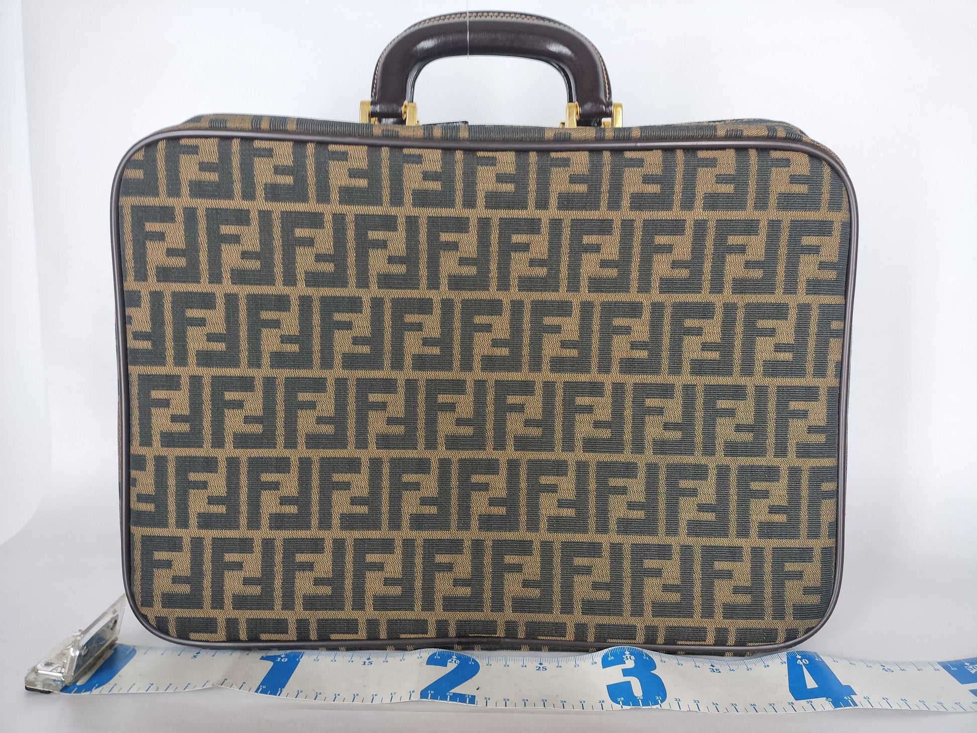 FENDI Zucca pattern FENDI business bag Zucca canvas business bag