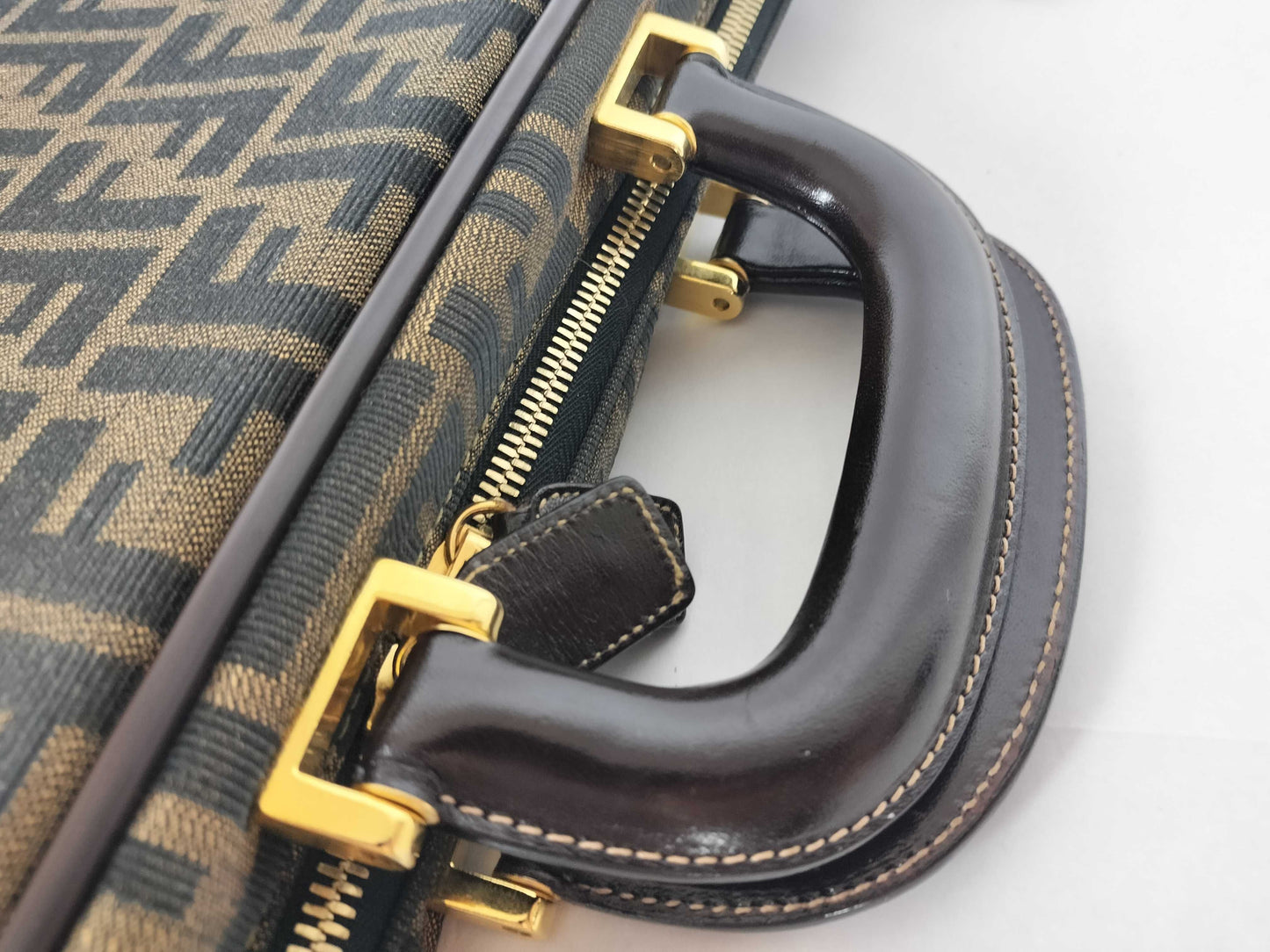 FENDI Zucca pattern FENDI business bag Zucca canvas business bag