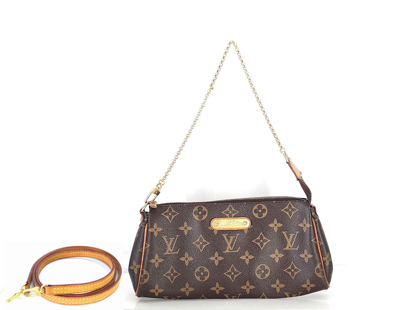 LOUIS VUITTON Monogram Eva Accessory Pouch Shoulder Bag M95567