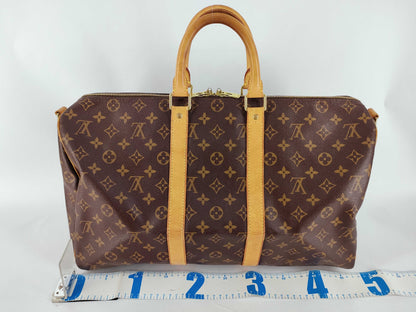 LOUIS VUITTON Monogram Louis Vuitton Monogram Keepall Bandouliere Boston Handbag Boston Bag