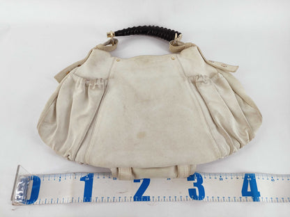 Yves Saint Laurent YSL Mombasa Suede Shoulder Bag