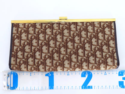 Christian Dior Trotter Clutch Bag, Clasp Closure, Party Bag, Clutch Bag