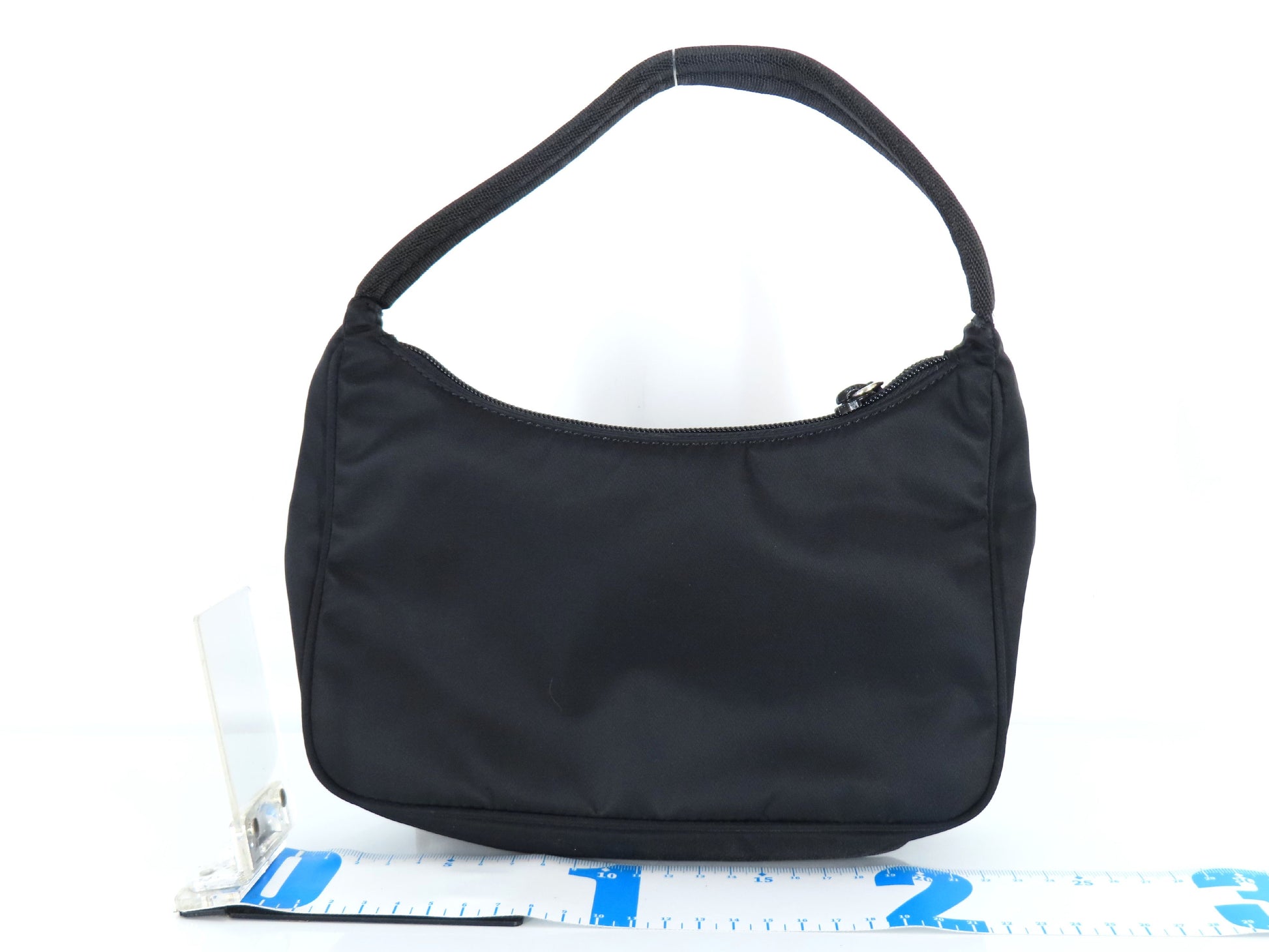 PRADA Nylon Prada Nylon Handbag Mini Bag Logo Plate Handbag