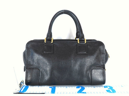 LOEWE Amazona 28 Anagram Tote Handbag in Black