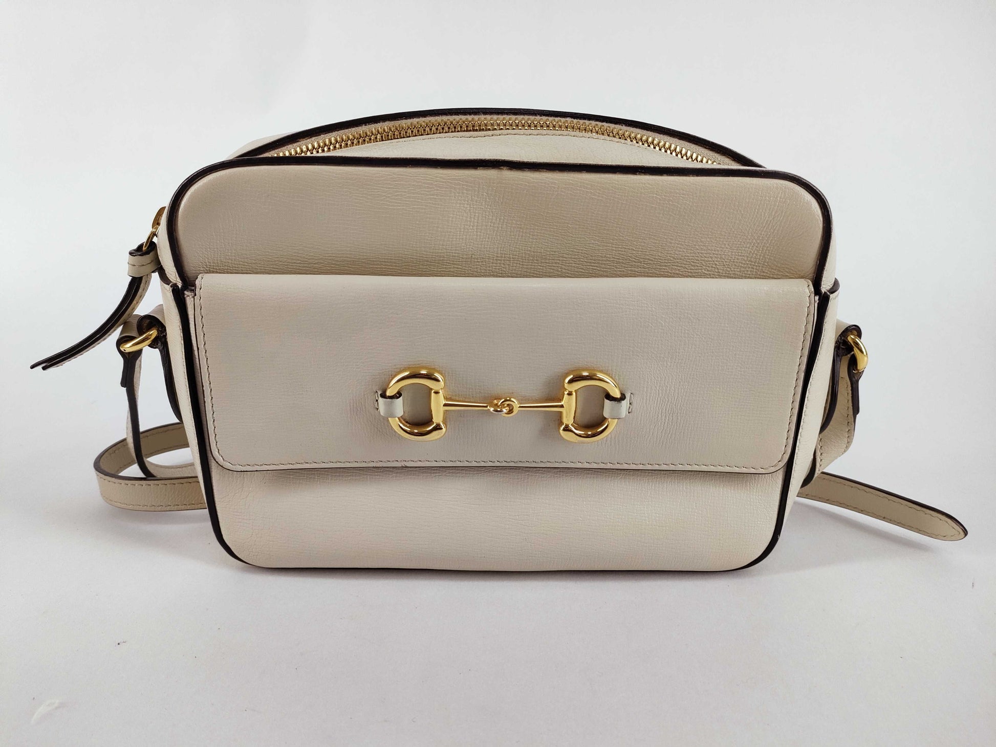 GUCCI Horsebit Shoulder Bag