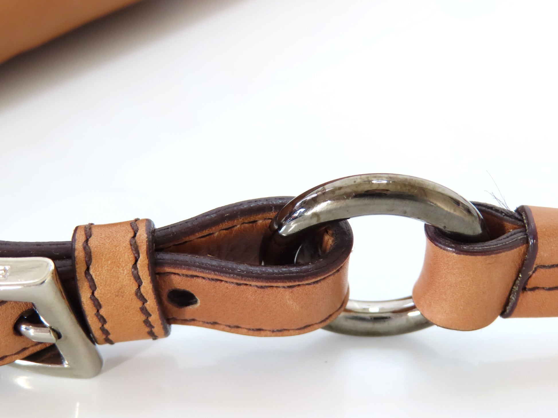 PRADA Prada Leather One-Shoulder Handbag