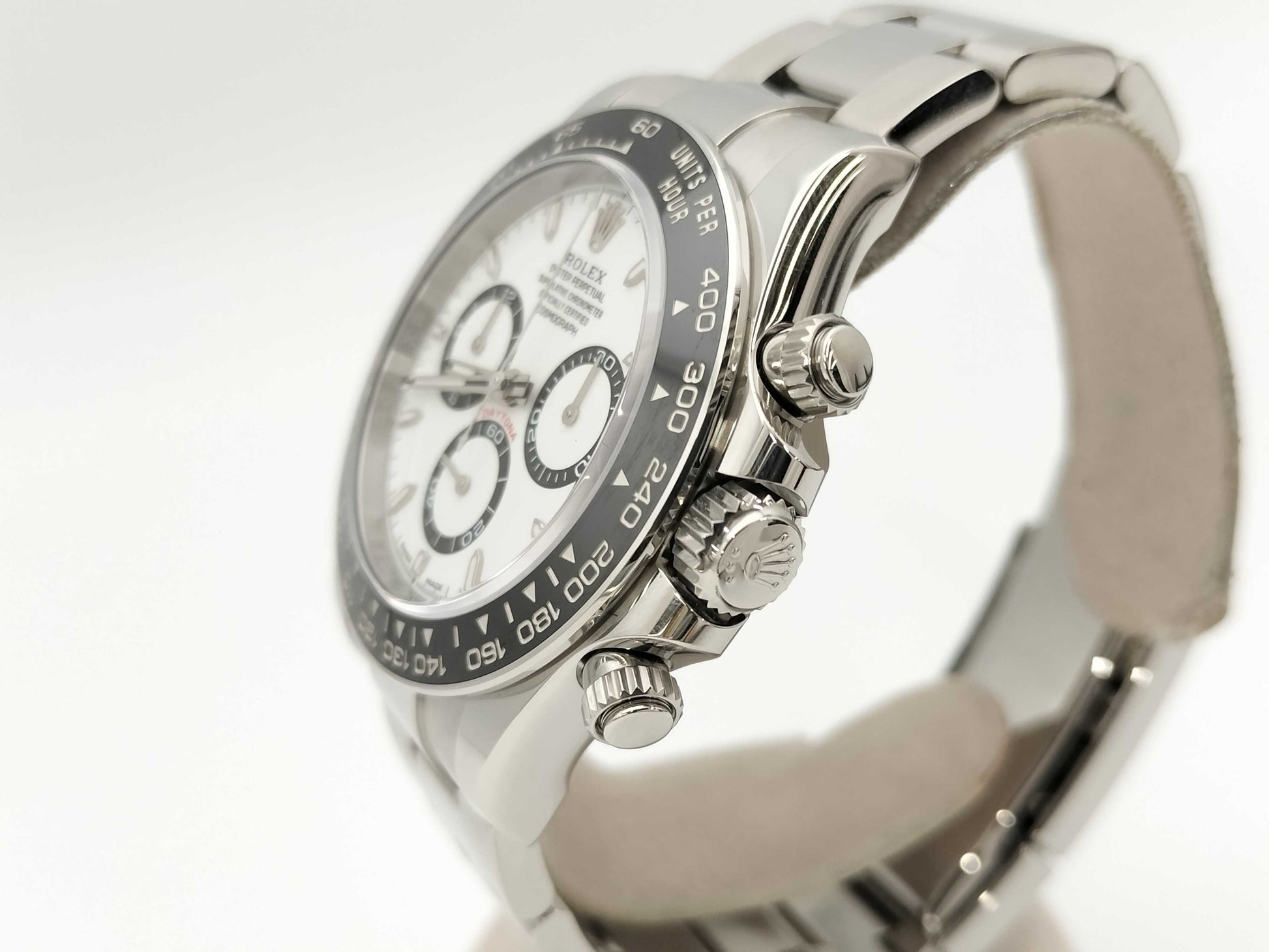 ROLEX Daytona 126500LN H05P1068 White Dial Oyster Bracelet Men's Watch