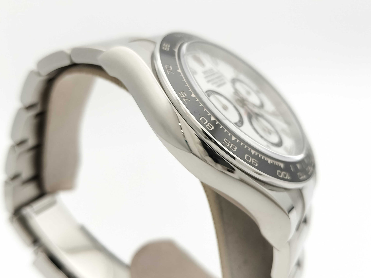 ROLEX Daytona 126500LN 22QA0574 White Dial Oyster Bracelet Men's Watch