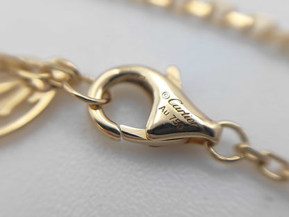 Cartier D'Amour Diamant Léger LM Yellow Gold Au750 1.9g Bracelet/Bangle 