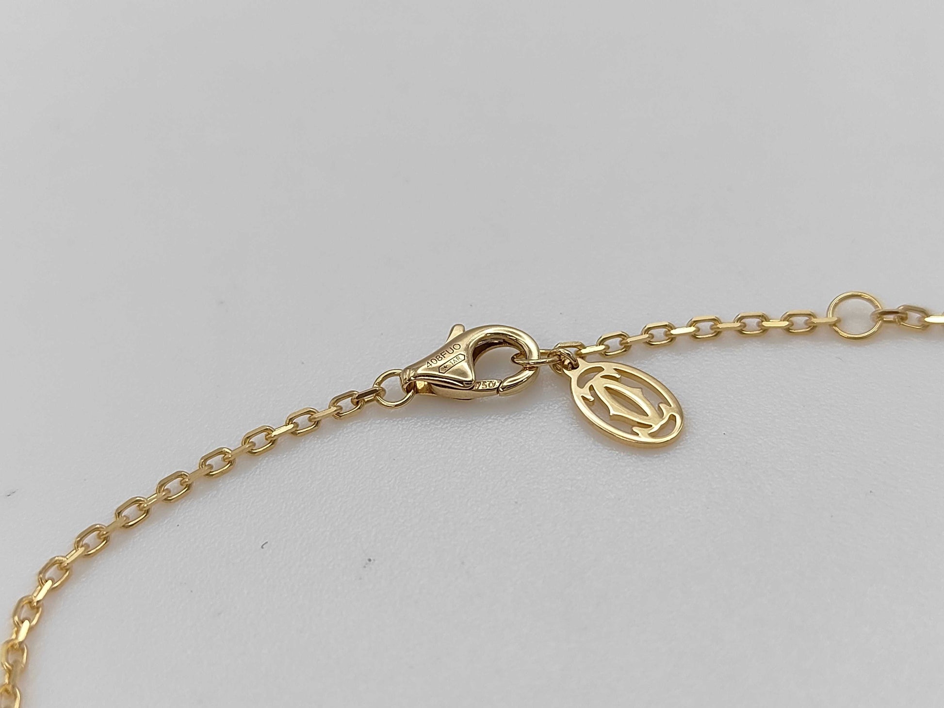 Cartier D'Amour Diamant Léger LM Yellow Gold Au750 1.9g Bracelet/Bangle 