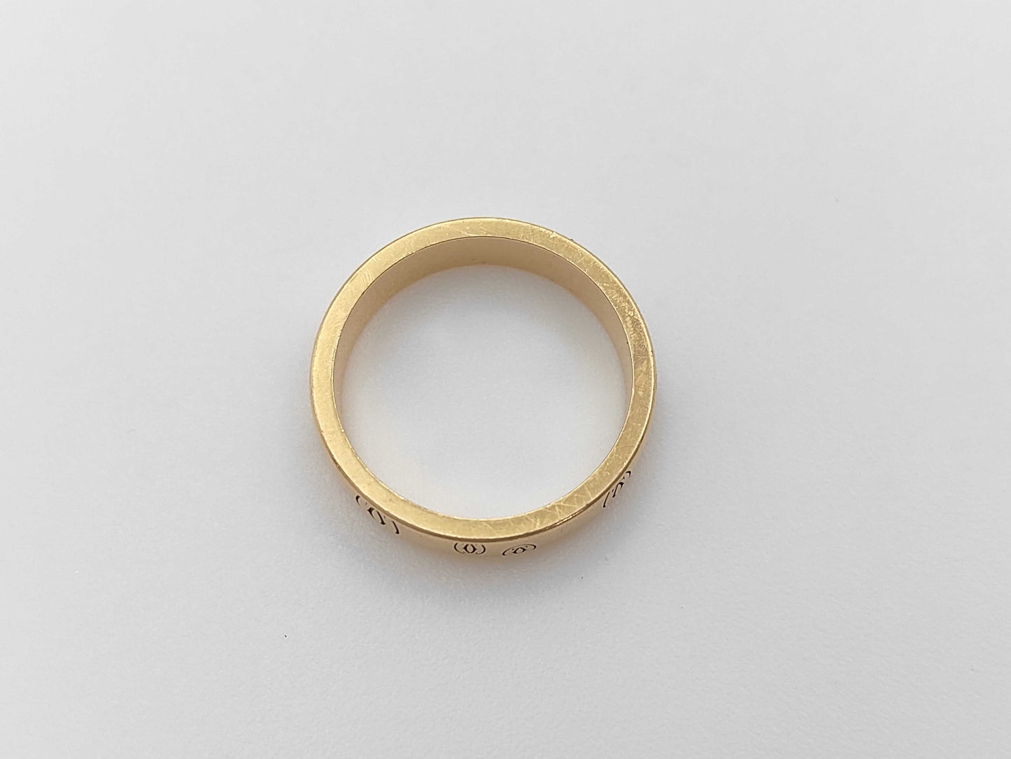 Cartier Happy Birthday #51 PG Au750 4.7g Ring 