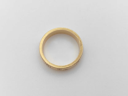 Cartier Happy Birthday #51 PG Au750 4.7g Ring 