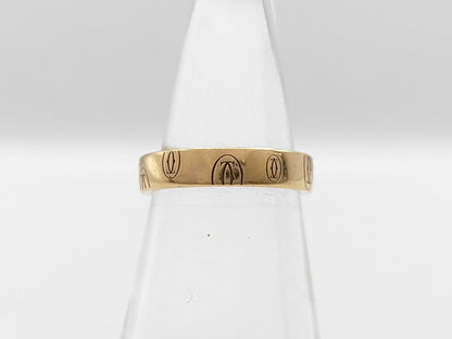 Cartier Happy Birthday #51 PG Au750 4.7g Ring 