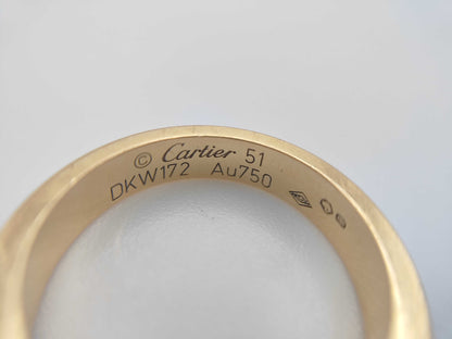 Cartier Happy Birthday #51 PG Au750 4.7g Ring 