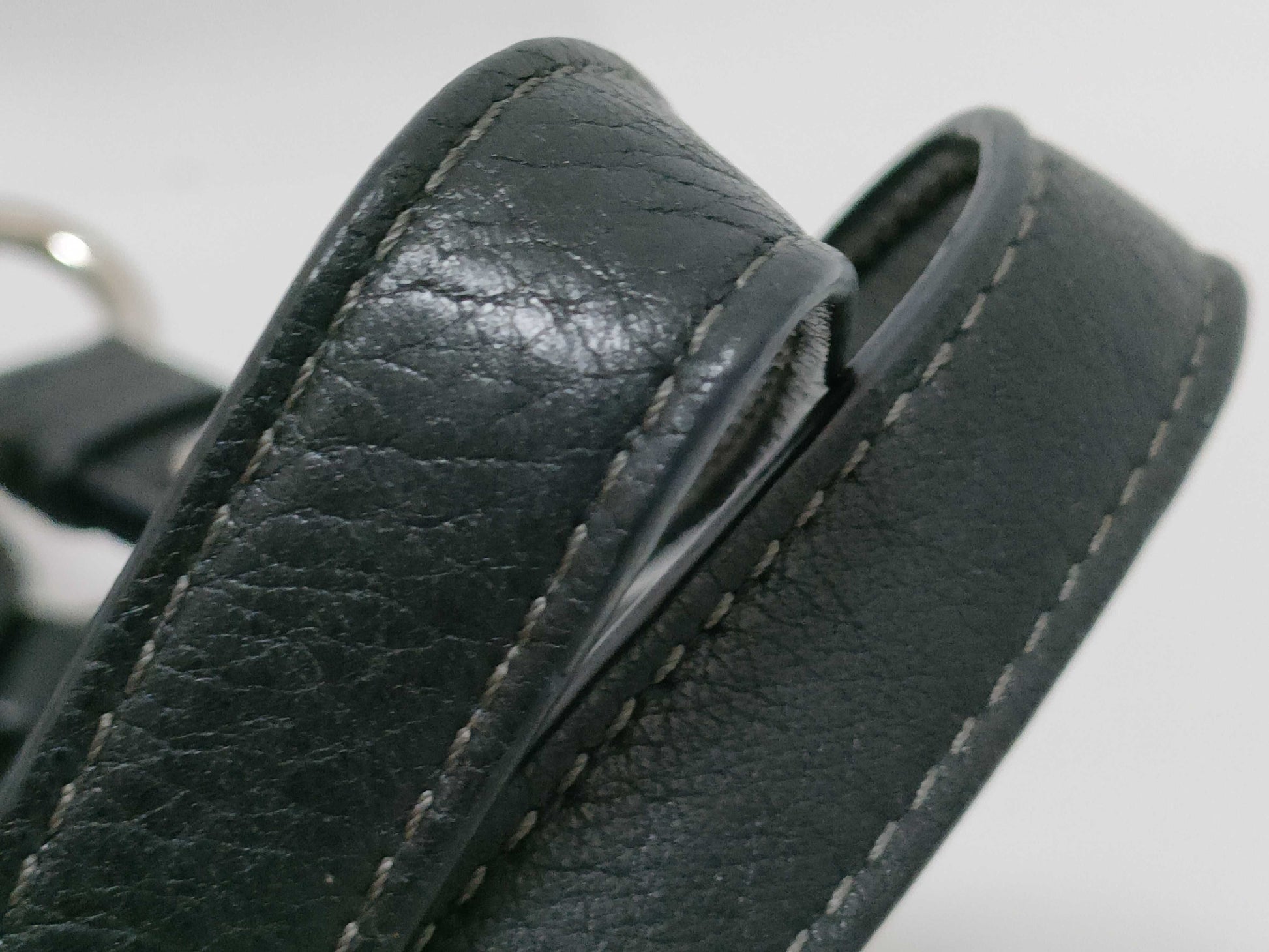 COACH 15273 Black Leather Shoulder Bag