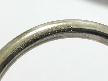 Tiffany & Co. Tiffany Baseball Key Ring 925 Key Case/Key Holder