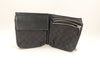 GUCCI GG Canvas Body Waist Bag Black Shoulder Bag Waist Bag