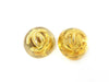 CHANEL 25-inch Coco Mark Resin Earrings