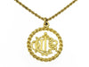 Dior Circle Emblem Necklace