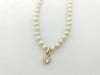 Dior pearl rhinestone necklace