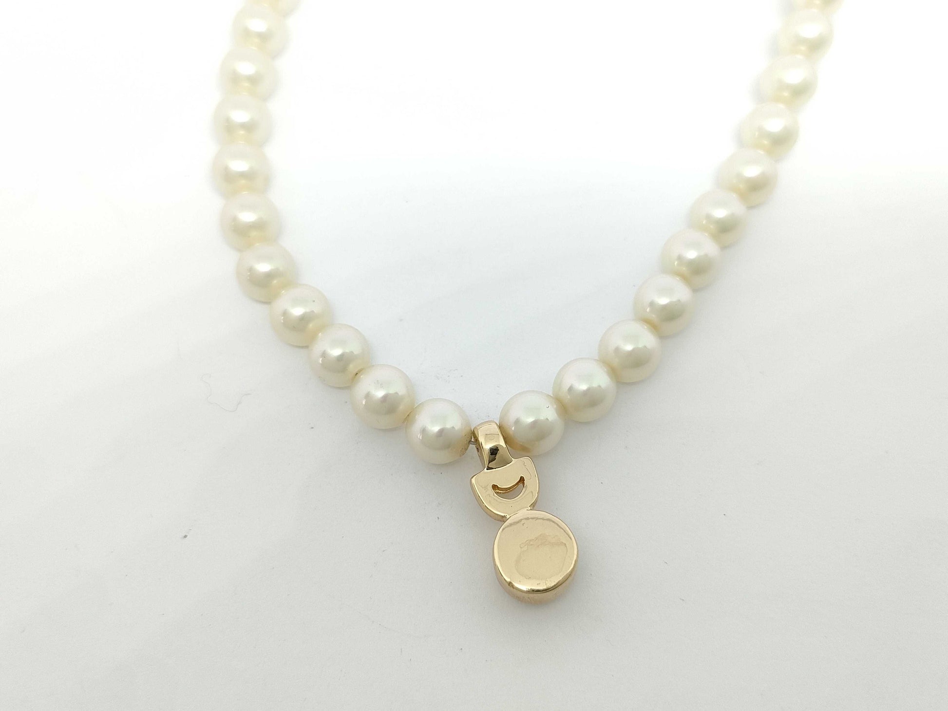 Dior pearl rhinestone necklace