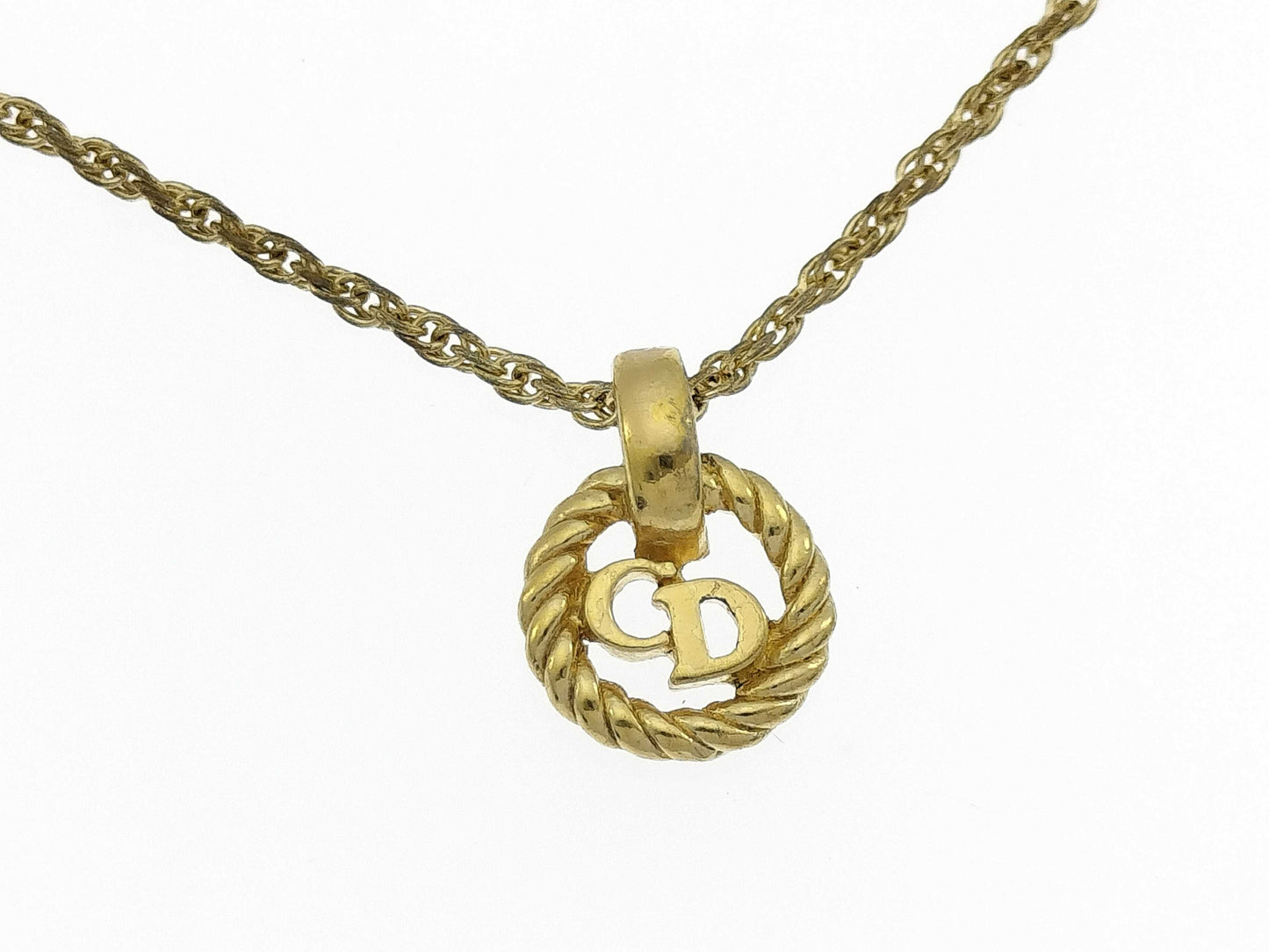 Dior Circle Logo Necklace