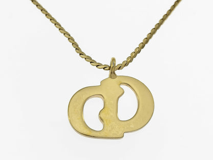 Dior logo necklace