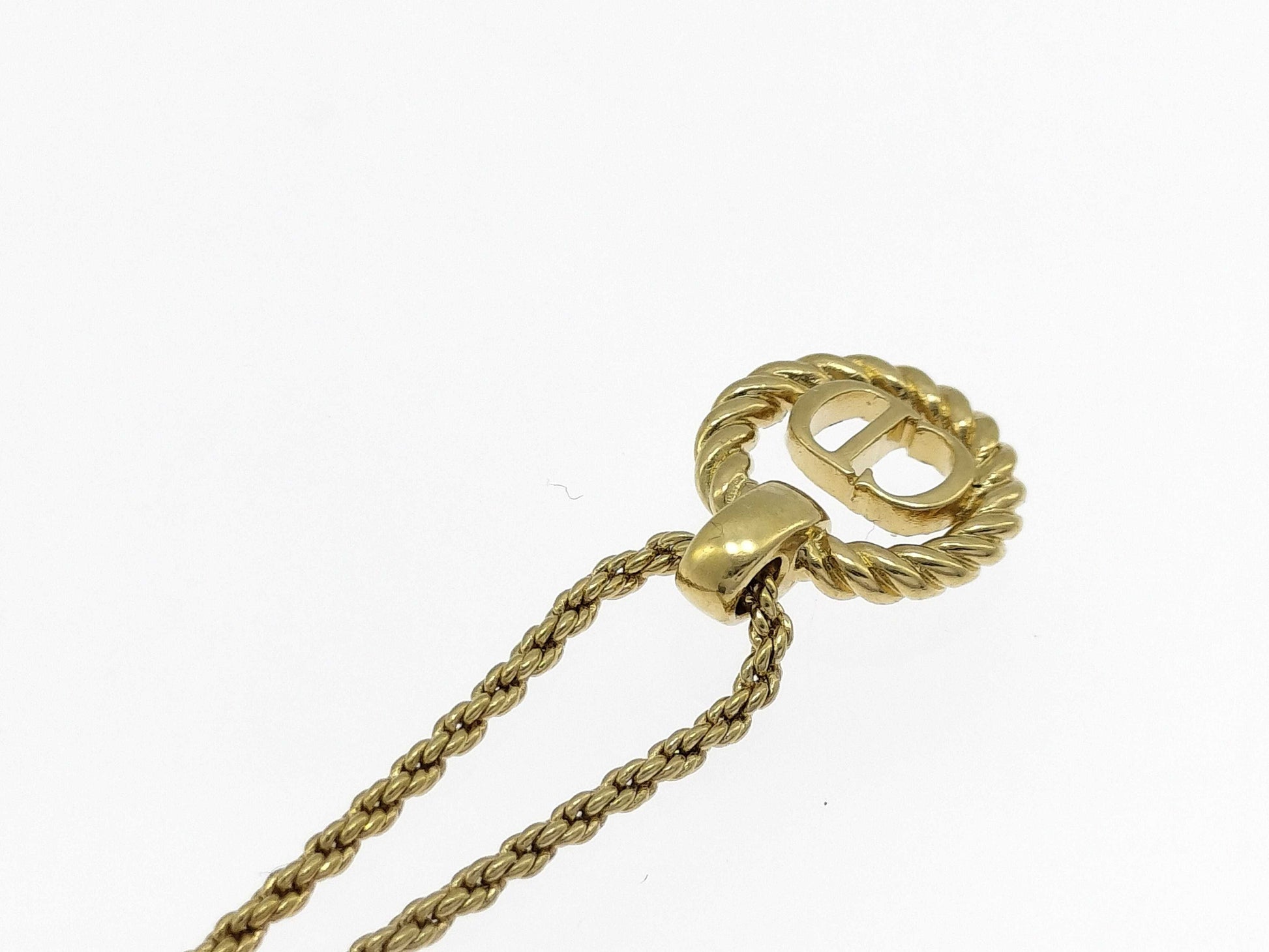 Dior Circle Logo Necklace