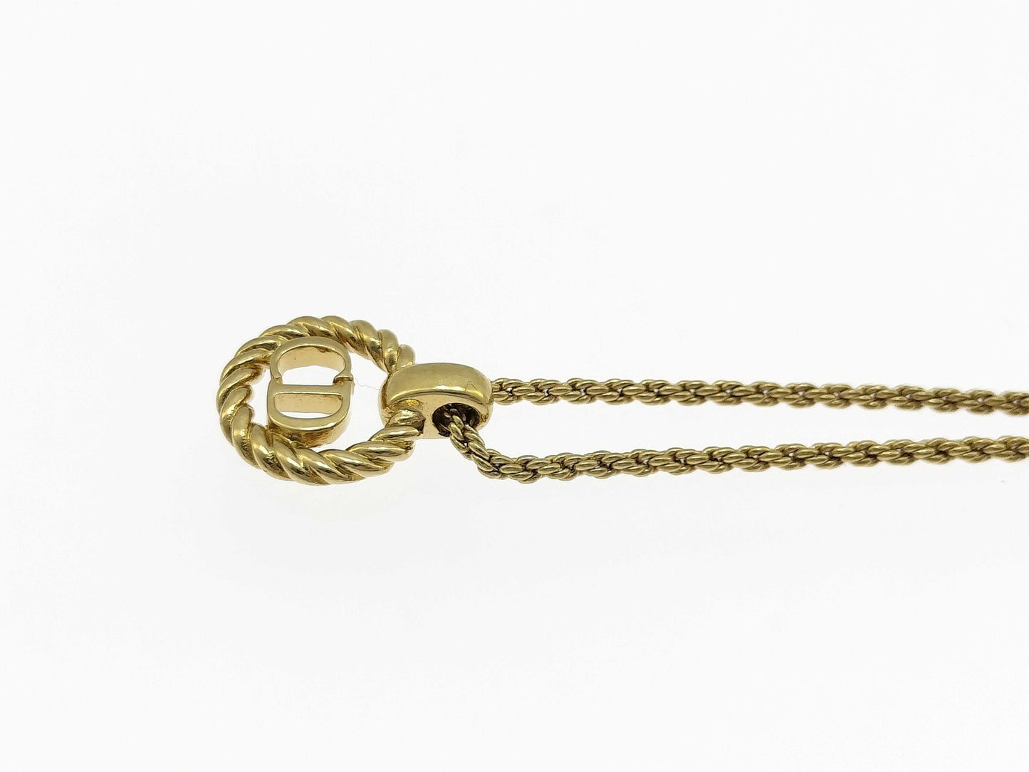 Dior Circle Logo Necklace