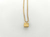 Dior logo cube necklace