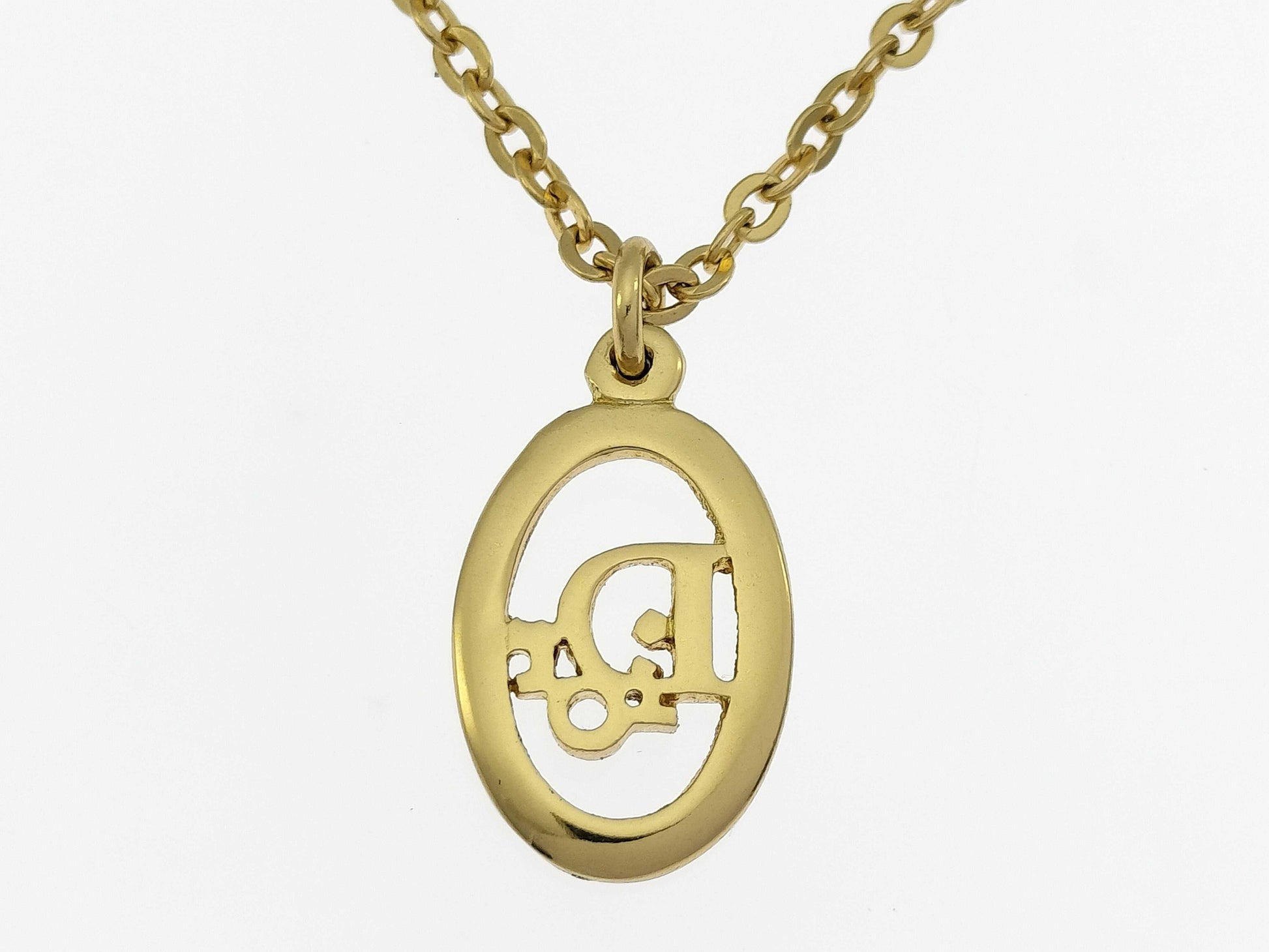 Dior Oval Trotter Necklace