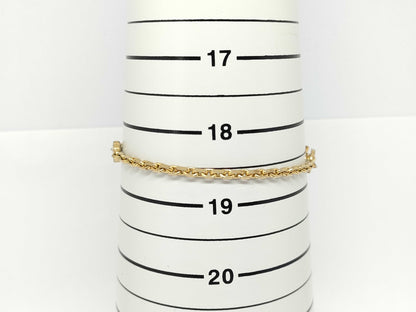 Dior Flower Rhinestone Bracelet/Bangle