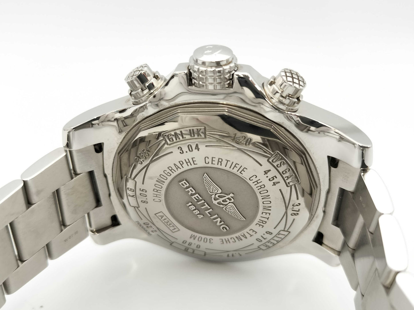 BREITLING A13371 7005836 Automatic Blue Dial Men's Watch