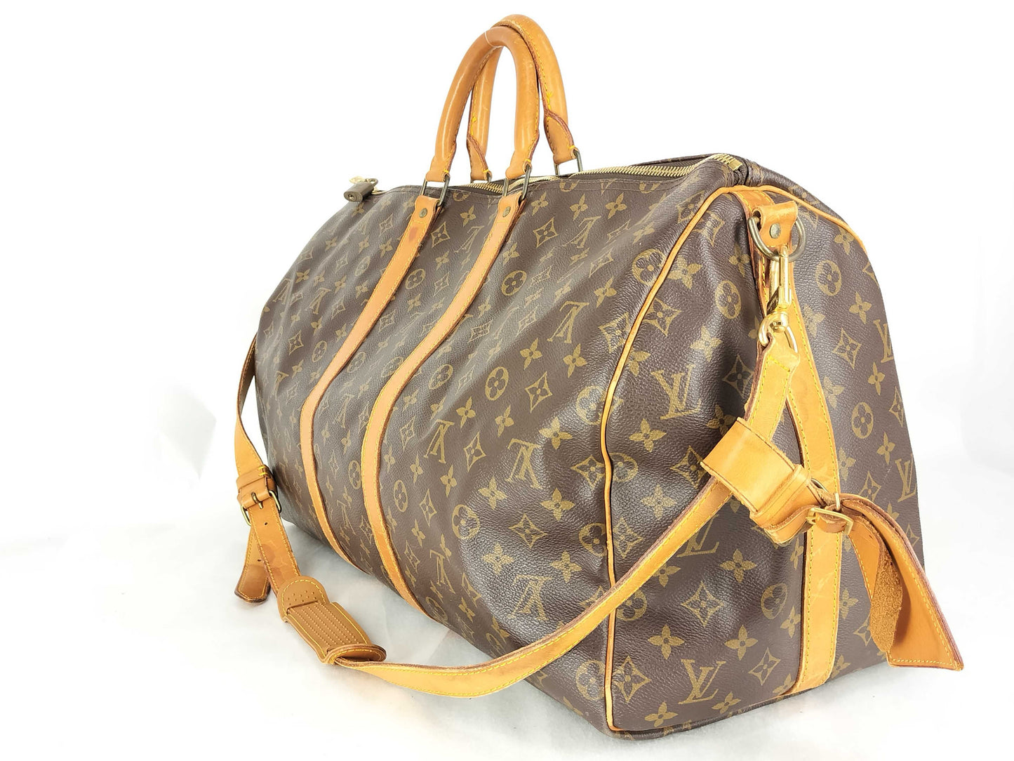 LOUIS VUITTON Monogram LV Monogram Keepall Bandouliere 55 Boston Bag M41414 TH0982 Boston Bag
