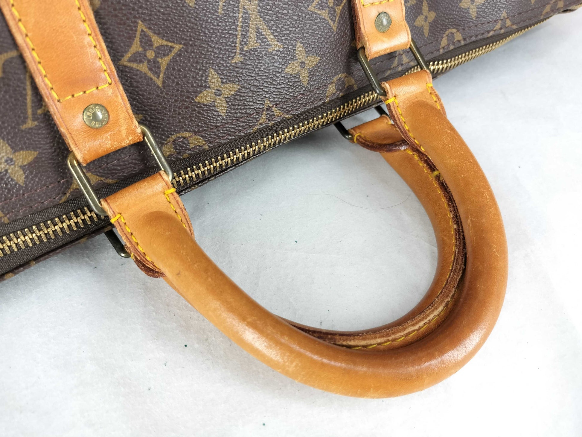 LOUIS VUITTON Monogram LV Monogram Keepall Bandouliere 55 Boston Bag M41414 TH0982 Boston Bag