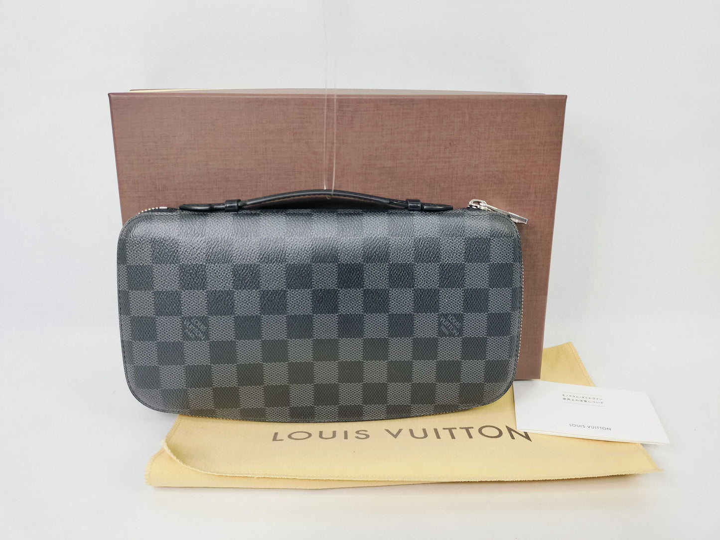 LOUIS VUITTON Damier Graphite LV Organizer Atoll N48255 Damier Graphite MI4175 Handbag