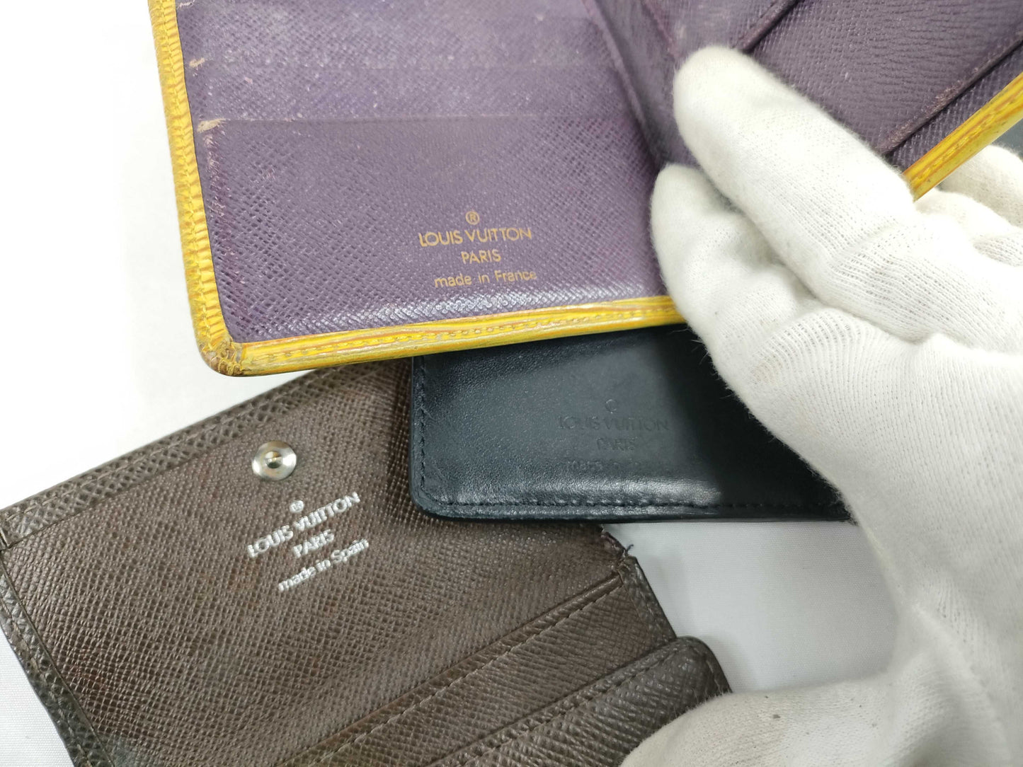 LOUIS VUITTON Epi Louis Vuitton Wallet Set of 5 Louis Vuitton Wallets